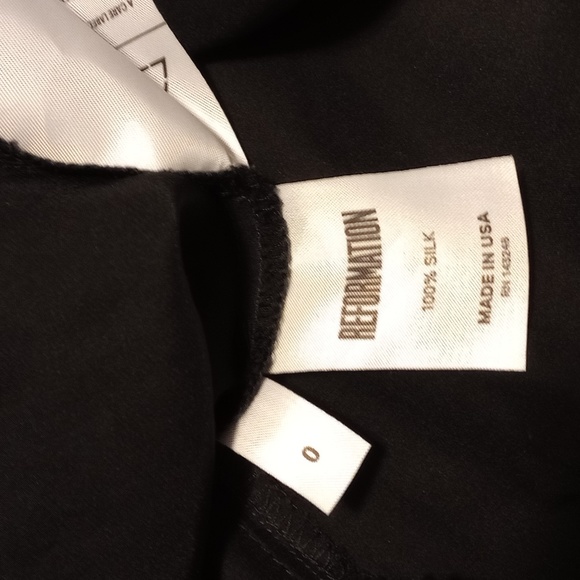 NWOT Reformation Angelica Ruffle Silk Maxi Dress - Picture 5 of 10